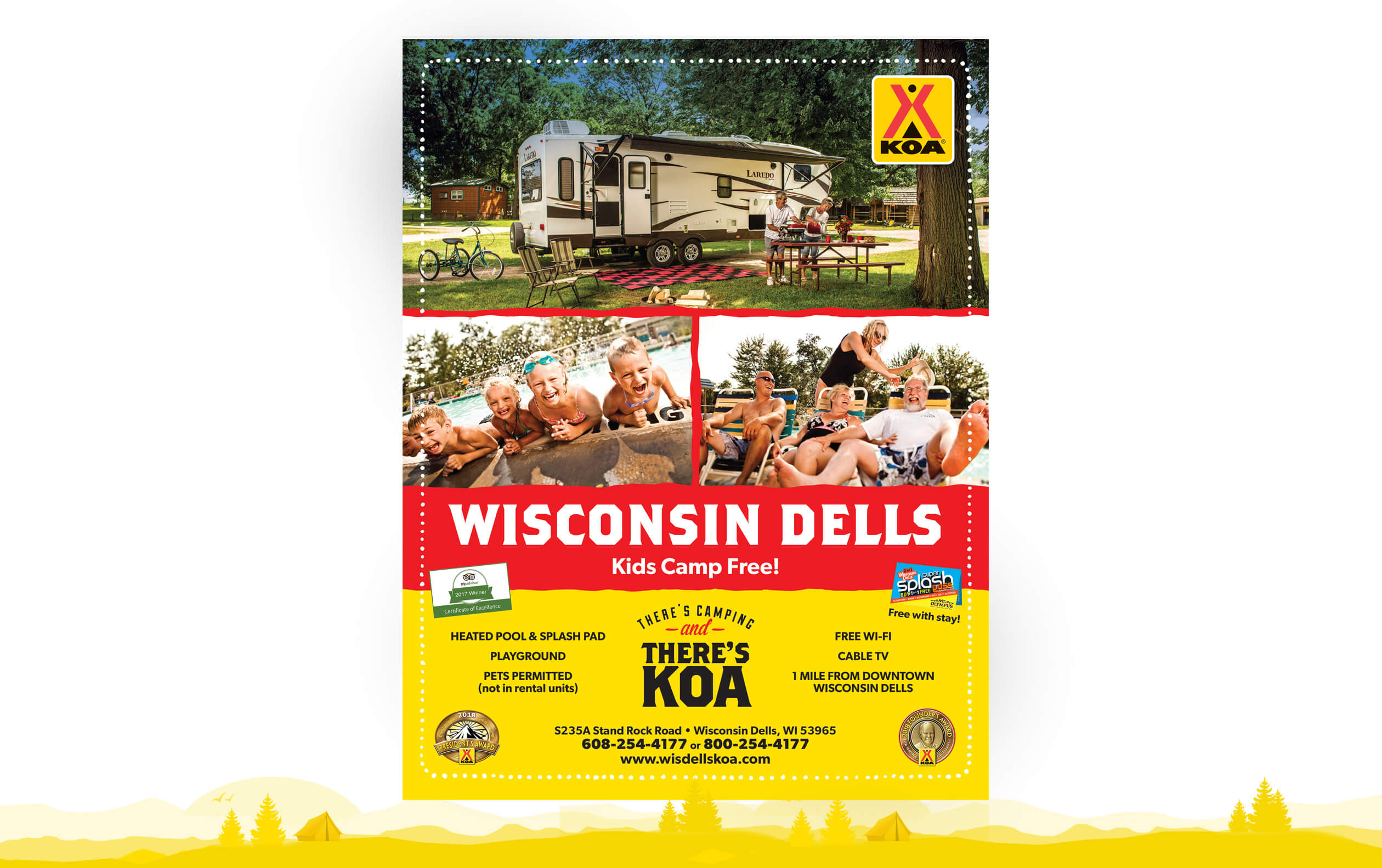 Kampgrounds of America (KOA) Ad