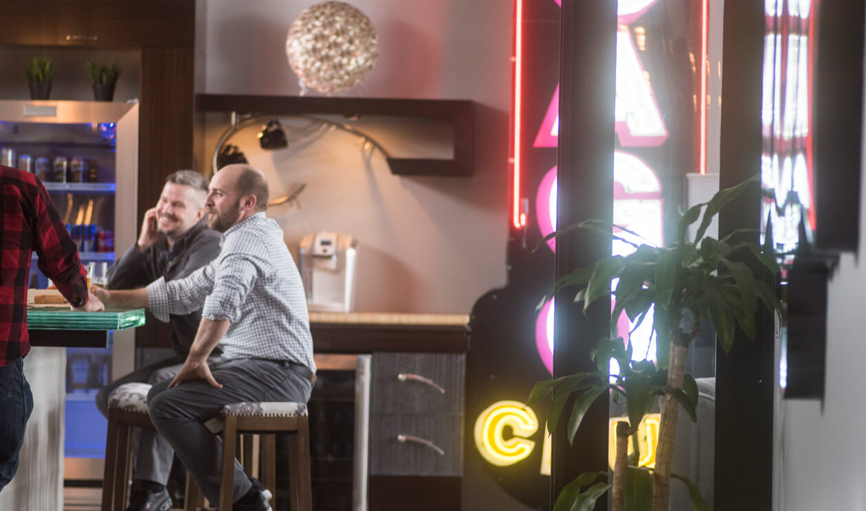 Vector & Ink North Office Break Room