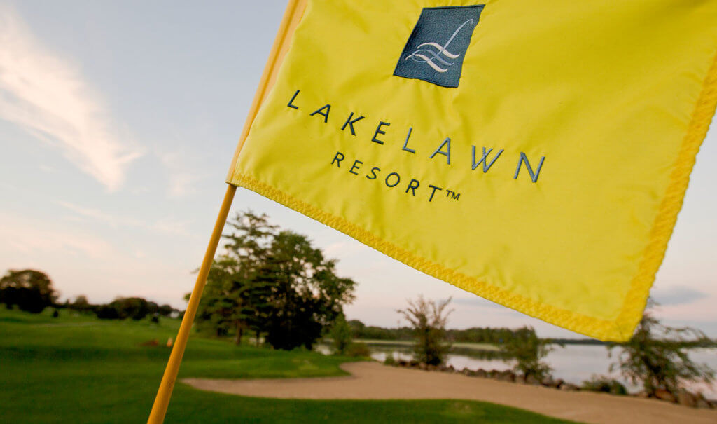 Lake Lawn Resort Golf Flag
