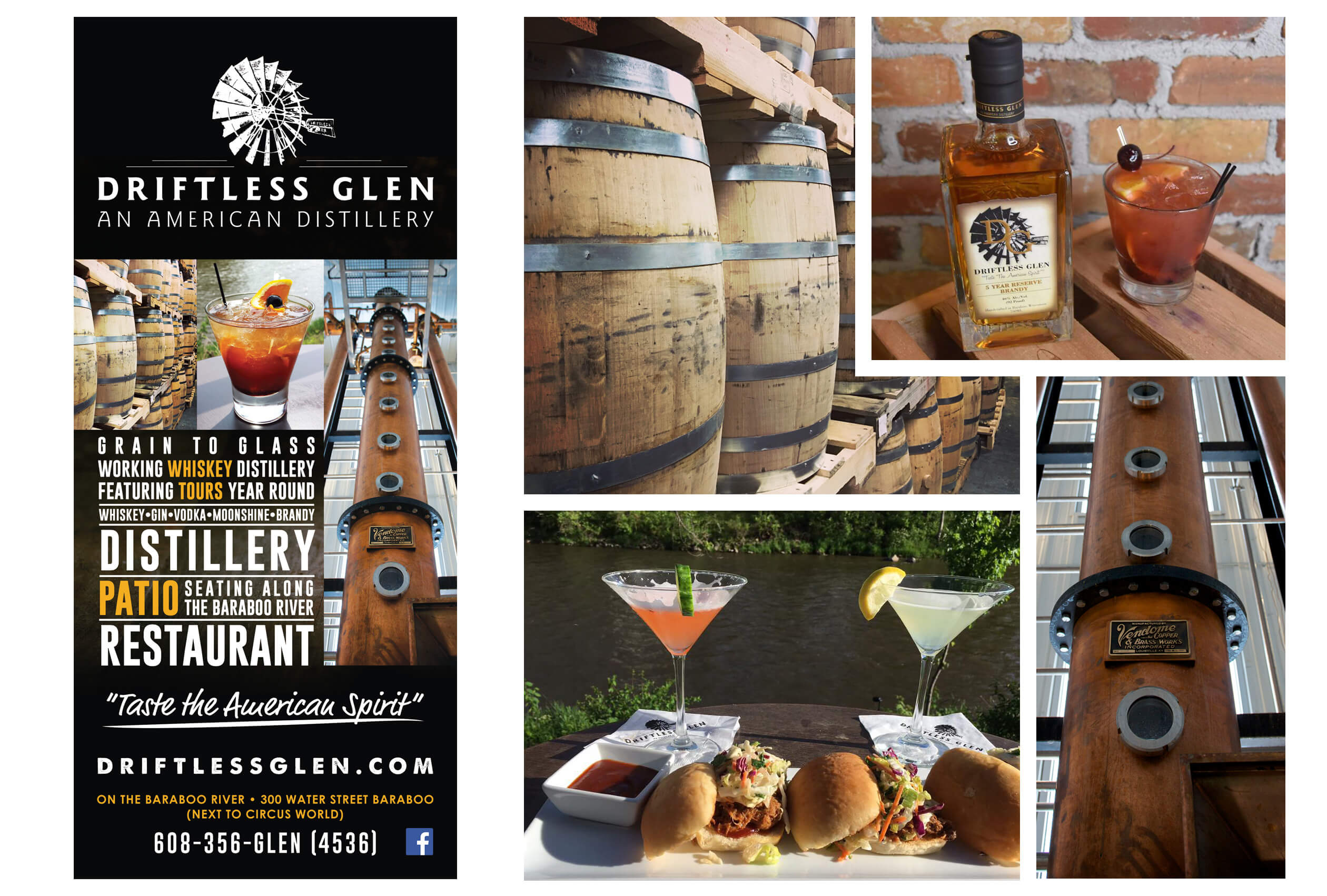 Driftless Glen Promotional Rack Card