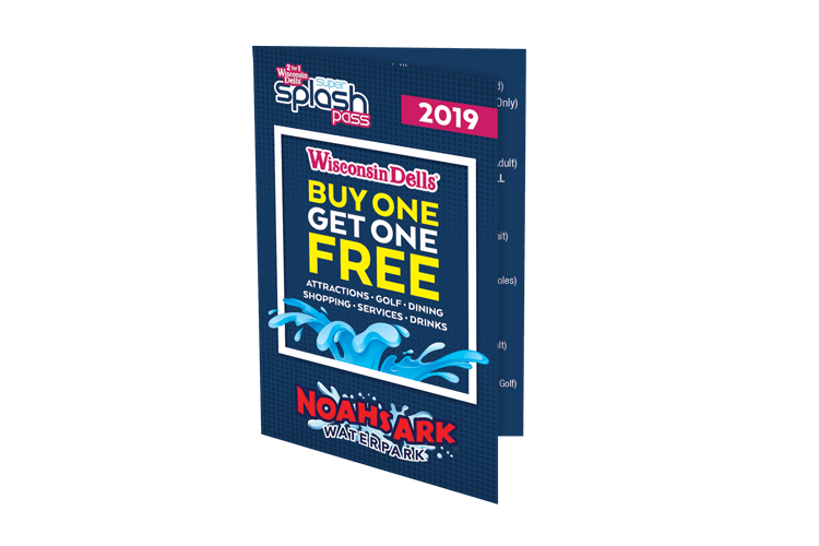 Wisconsin Dells 2019 Super Splash Pass Cover