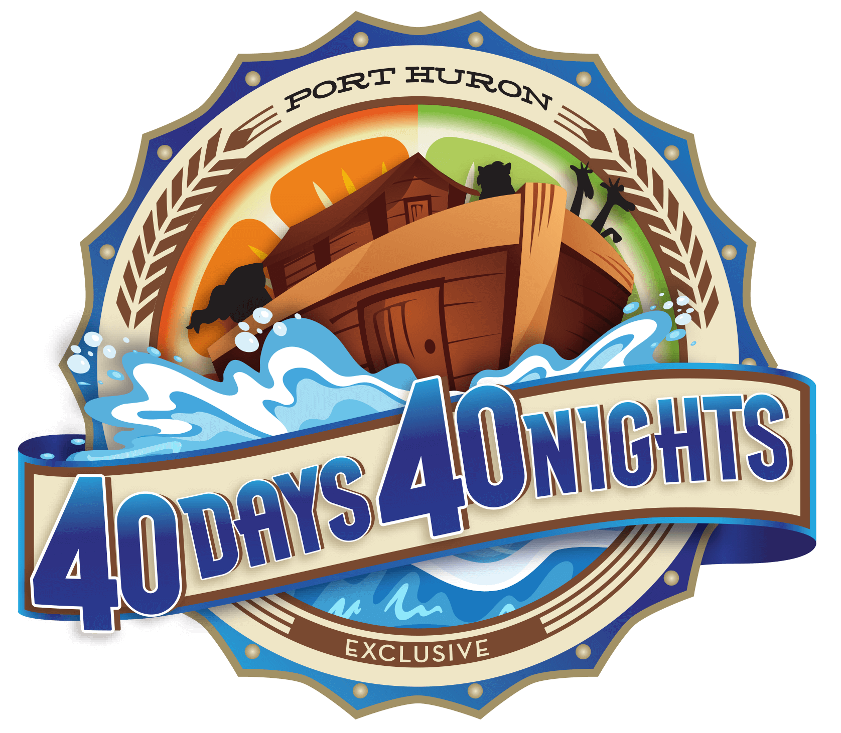 Port Huron - 40 Days 40 Nights Special Event Logo