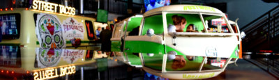 Grateful Shed Taco Truck and VW Bus